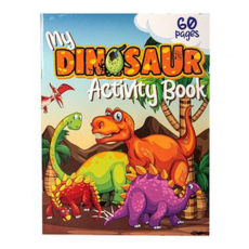 Dinosaur Activity Book - 60 + Pages